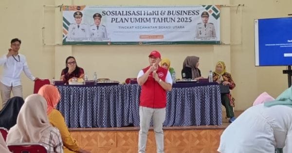 HaloJe Indonesia Dukung UMKM Go Digital Lewat Pelatihan HAKI di Bekasi Utara